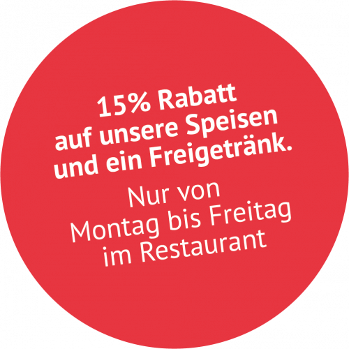 15% RABATT
